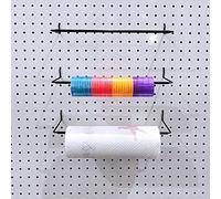 Confezione da 5 porta asciugamani di carta allungabili, ganci per officina, garage, cucina, lavanderia, bagno, ecc.