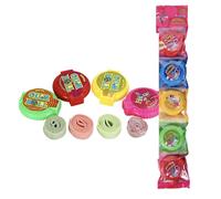 Confezione da 5 Rotelle Chewing Gum -Dr.CANDY- Bubble Gum Gusti Assortiti 90 grammi