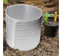 Confezione da 5 scudi isolanti per vasi da fiori da esterno, essenziali per la cura delle piante nella stagione calda (altezza 32 cm)