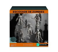Confezione da 5 squadra di zombie, 32 mm, non verniciata, ideale per dungeon e draghi, Pathfinder e Halloween