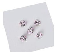 Confezione da 5 strass 3D trasparenti per unghie, nail art, strass per donne