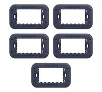 CONFEZIONE DA 5 SUPPORTI A 3 MODULI, PER CASSETTA SCATOLA 503, PER PLACCA A 3 POSTI, COMPATIBILE CON BTICINO AXOLUTE, SERIE MOON, SERIE CIVILE, MASCHERINA