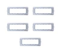 CONFEZIONE DA 5 SUPPORTI A 6 MODULI, PER CASSETTA SCATOLA 506, PER PLACCA A 6 POSTI, COMPATIBILE CON BTICINO MATIX, SERIE SOLAR, SERIE CIVILE, MASCHERINA