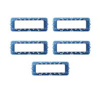 CONFEZIONE DA 5 SUPPORTI A 7 MODULI, PER CASSETTA SCATOLA 506 507, PER PLACCA A 7 POSTI, COMPATIBILE CON VIMAR ARKE', SERIE CIVILE, MASCHERINA