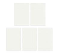 Confezione da 5 taccuini con 60 pagine non a righe/punteggiati/griglia/a righe per rilegatura a filo, per schizzi, disegni, mappe mentali, blocco da disegno artistico