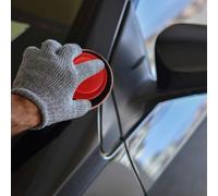 Confezione da 5 tamponi applicatori di cera per auto con manico ergonomico per lucidatura e lucidatura automatica su superfici verniciate