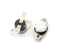 Confezione da 5 termostati KSD301 105 °C Normalmente Aperto/chiuso Regolazione della temperatura a Disco per Microonde, Forno, caffettiera 250 V 10 A
