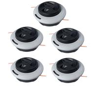 Confezione da 5 testine di ricambio per decespugliatore a doppia linea C26-2 4002 710 2169 per Stihl FS55 FS55R FS56 FS56RC FS70 FS70R FS80 FS85 FS90 FS90R FS91 FS94 FS250 FS240 FS131R FS131R FS11 31