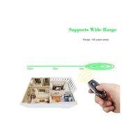 Confezione da 5 Trasmettitori Remoti Wireless EV1527 da 433 MHz, Telecomando A 2 Pulsanti A/B, Controllo Multimodale per Moduli Ricevitore EV1527