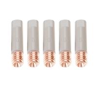 Confezione da 5 ugelli conduttivi da 25 mm che offrono una resistenza alla corrosione superiore, facile installazione, stabile e sicuro, compatibile con processo di saldatura a punti