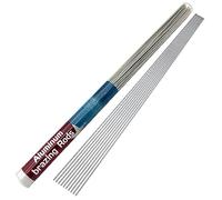 Confezione da 50 aste di brasatura in alluminio da 1/16''x13'',Aste di saldatura in alluminio per torcia a propano,Riparazione in alluminio