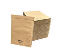 Confezione da 50 buste postali imbottite, misura 3/F, colore: marrone Janrax