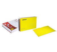 Confezione da 50 cartelle sospese Janrax Foolscap assortite