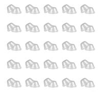 Confezione da 50 cupole in plastica trasparente, per uso interno e giardinaggio, aiuta a mantenere condizioni favorevoli per l'insediamento