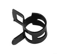 Confezione da 50 fascette stringitubo nere per tubi del carburante e dell'acqua, clip autobloccanti per piccoli motori, tubi dell'aria e applicazioni di tubi di aspirazione in silicone