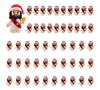 Confezione da 50 figure di Gesù, mini figure di Gesù in gomma, bambola J-esus tascabile da nascondere e cercare, bambola J-esus Salvatore di Cristo, bomboniere religiose per festa domenicale regalo