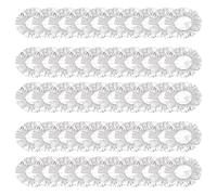 Confezione da 50 fogli di carta stagnola per alimenti, riutilizzabili, per conservare la frutta e contenitori