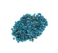 Confezione da 50 g/100 g, lotto naturale di apatite blu, pietra di cristallo, ghiaia, decorazione della stanza di casa, acquario fai da te (Size : 100g pack)