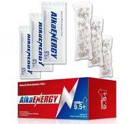 Confezione da 50 g di sacchetti alcalini per la rimineralizzazione dell'acqua, pH9.5+, per aumentare il pH dell'acqua potabile filtrata e alcalina ad alto pH per acqua zero TDS, acqua ad osmosi