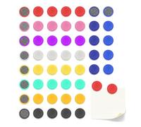 Confezione Da 50 Magneti Colorati, Piastre Magnetiche Colorate, Magneti Decorativi, Magneti Colorati Per Lavagna, Mini Magneti Potenti, Magneti Per Frigorifero,Non è un nastro di nylon resistente