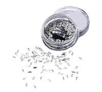 Confezione da 50 pezzi di zirconi alla moda per nail art gioielli incantesimo cristallo diamante chiodo strass decorazione evento