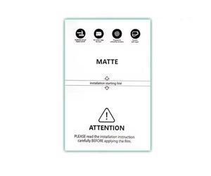 Confezione da 50 protezioni piccole in idrogel, 180 mm x 120 mm (trasparente opaco)