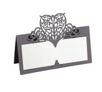 Confezione Da 50 Segnaposti A Forma Di Cuore Con Numero Del Tavolo Per Matrimoni, Riunioni, Conferenze E Feste