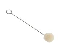 Confezione da 50 Spazzole in Lana, Tamponatori in Lana Morbida, Strumento per Tintura della Pelle, Facile Utilizzo, Spazzola per Applicatore per Tintura Artigianale Fai-da-te,