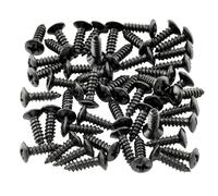 Confezione da 50 viti per battipenna per chitarra elettrica e protezioni per grattare piastra di montaggio, 3 x 12 mm, parti di personalizzazione della chitarra