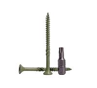 Confezione da 50 viti per legno con finitura anticorrosione, 4,5 x 70 mm, viti per legno, testa Torx, tipo 17