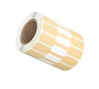 Confezione da 500 etichette per i prezzi dei gioielli in carta kraft fatta a mano etichette adesive forti etichette da appendere per collane bracciali adesivi