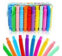 Confezione da 52 tubi pop, giocattoli sensoriali, bomboniere for bambini dagli 8 ai 12 anni, dai 4 agli 8 anni, giocattoli anti-ansia, sacchetti regalo, scatole del tesoro, premi for l'aula, regali fo