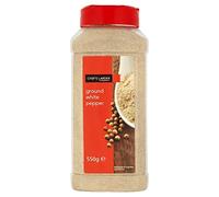 Confezione da 550 g di pepe bianco macinato per chef's Larder 550 g