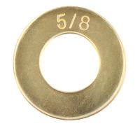 Confezione da 5850 rondelle SAE di grado 8 in zinco giallo temprato di Makers Bolt