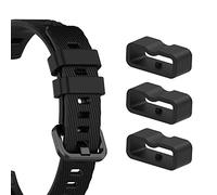 Confezione da 6 anelli di chiusura compatibili con Fitbit Luxe/ Inspire 2 / Inspire 3 / Inspire HR / Ace 2 / Ace3 Band Keeper, ricambio in silicone