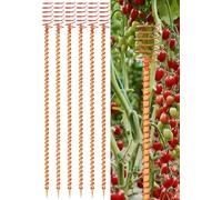 Confezione da 6 antenne da giardinaggio in rame per elettrocoltura, pali per piante elettroculturali, filo di rame per pali da giardino, kit di aste di supporto per bobina elettro per coltivare fiori