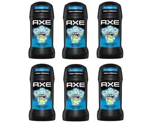 (CONFEZIONE DA 6) ASCIA ICE CHILL DEODORANTE STICK DA UOMO 6x50ML ALLUMINIO S...