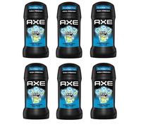 (CONFEZIONE DA 6) AXE ICE CHILL DEO STICK DA UOMO 6x50ML ALLUMINIO OMAGGIO VE...