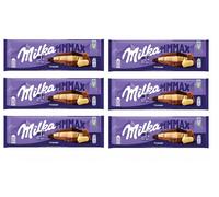 (Confezione da 6) Barrette di cioccolato al latte alpino Milka MMMAX Triolade...