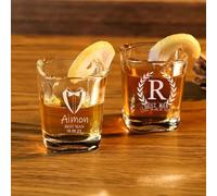 Confezione Da 6 Bicchieri Da Whisky Personalizzati, Incisi Per Lui, Regalo Per Il 40°/50° Compleanno, Matrimonio, Festa Del Papà, Testo Personalizzato, Nome O Data Per Un Ricordo Memorabile
