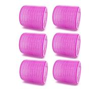 Confezione da 6 bigodini per capelli con impugnatura XL, diametro 5,1 cm per volume, colore singolo casuale
