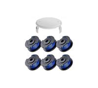Confezione da 6 bobine per decespugliatore INF con filo e coperchio per decespugliatore RYOBI KI