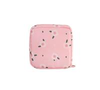 Confezione da 6 borse mestruali da donna da 12 x 12 cm, borsa impermeabile per mestruazioni, borsa mestruale con cerniera, organizer per tamponi mestruali, borse per il primo ciclo mestruale, borsa