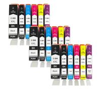 Confezione da 6 cartucce d'inchiostro compatibili PGI580 CLI581 pgi 580 581 for stampante C-non P-xma TS705 TR7550 TR8550 TS6150 TS6250 TS8150 TS8250(3 SET 18PCS)