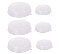 Confezione da 6 Coperchi per Microonde, Coperchi per Microonde nel Plastica9546