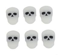 Confezione da 6 coperture luminose per maniglie delle porte, in plastica, si illuminano al buio, per armadi, cassetti, armadi e mobili