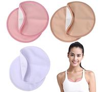 Confezione da 6 coppette riutilizzabili in cotone a prova di perdite, per terapia del seno, comode e portatili, perfette per vari usi