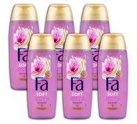 Confezione da 6 creme doccia Fa Soft Magnolia Cream & Oil, 6 x 250 ml