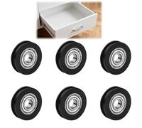 Confezione Da 6 Cuscinetti 5x20x7mm Con Anima in Acciaio Inossidabile Ruote Scorrevoli Per Finestre Ruote Scorrevoli Per Zanzariere Per Porte, Porte Scorrevoli, Finestre Cassetti E Armadi