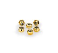 Confezione da 6 dadi in alluminio con freno compatibile con UNIVERSAL UNIVERSAL
